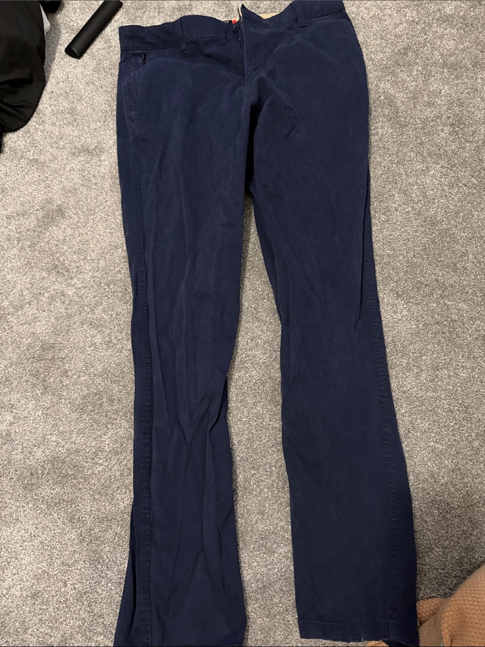 Dockers Women's Navy Straight-Leg Jeans